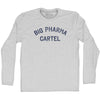 Big Pharma Cartel Adult Cotton Long Sleeve T-shirt by Tribe Lacrosse