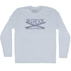 Bigrock Surf Adult Tri-Blend Long Sleeve T-shirt by Tribe Lacrosse