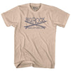 Bigrock Surf Adult Cotton T-shirt by Tribe Lacrosse