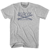 Bigrock Surf Adult Cotton T-shirt by Tribe Lacrosse