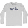 Bingo Adult Cotton Long Sleeve T-shirt by Tribe Lacrosse