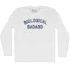 Biological Badass Adult Cotton Long Sleeve T-shirt by Tribe Lacrosse