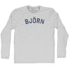 Bjorn Adult Cotton Long Sleeve T-shirt  by Tribe Lacrosse