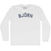 Bjorn Adult Cotton Long Sleeve T-shirt  by Tribe Lacrosse