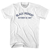 Black Monday October 19, 1987 Womens Cotton Junior Cut T-Shirt by Tribe Lacrosse