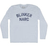 Blinker Narc Adult Tri-Blend Long Sleeve T-shirt by Tribe Lacrosse