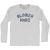 Blinker Narc Adult Cotton Long Sleeve T-shirt by Tribe Lacrosse