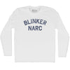 Blinker Narc Adult Cotton Long Sleeve T-shirt by Tribe Lacrosse