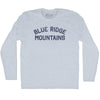 Blue Ridge Mountains Adult Tri-Blend Long Sleeve T-shirt by Tribe Lacrosse