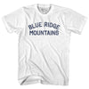 Blue Ridge Mountains Womens Cotton Junior Cut T-Shirt by Tribe Lacrosse