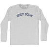 Boom Boom Adult Cotton Long Sleeve T-shirt  by Tribe Lacrosse