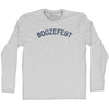 Boozefest Adult Cotton Long Sleeve T-shirt by Tribe Lacrosse