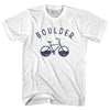 Boulder Bike Womens Cotton Junior Cut T-Shirt by Tribe Lacrosse
