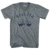 Boulder Bike Tri-Blend V-neck Womens Junior Cut T-shirt by Tribe Lacrosse