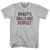 Brady's Balls Are Perfect Womens Cotton Junior Cut T-Shirt by Tribe Lacrosse
