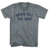Bring Out The Gimp Tri-Blend V-neck Womens Junior Cut T-shirt by Tribe Lacrosse