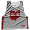 Brohio Reversible Lacrosse Pinnie Made In USA by Tribe Lacrosse