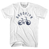 Brooklyn Bike Womens Cotton Junior Cut T-Shirt by Tribe Lacrosse