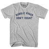 Bubble Rings Don't Count Womens Cotton Junior Cut T-Shirt by Tribe Lacrosse