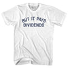 But It Pays Dividends Youth Cotton T-shirt by Tribe Lacrosse