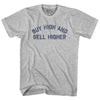 Buy High And Sell Higher Womens Cotton Junior Cut T-Shirt by Tribe Lacrosse