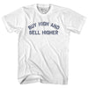 Buy High And Sell Higher Womens Cotton Junior Cut T-Shirt by Tribe Lacrosse