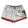 California US State Flag 2.5" Swim Shorts Made in USA by Tribe Lacrosse