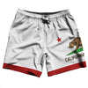 California US State Flag Swim Shorts 7" Made in USA by Tribe Lacrosse