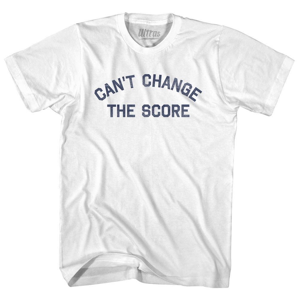 Can't Change The Score Womens Cotton Junior Cut T-Shirt by Tribe Lacrosse