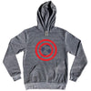 Captain USA Soccer Ball Tri-Blend Hoodie by Tribe Lacrosse