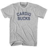 Cardio Sucks Womens Cotton Junior Cut T-Shirt by Tribe Lacrosse