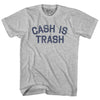 Cash Is Trash Womens Cotton Junior Cut T-Shirt by Tribe Lacrosse