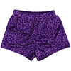 Cheetah Two Tone Light Purple Womens & Girls Sport Shorts End Made In USA by Tribe Lacrosse