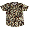 Cheetah Pattern Soccer Jersey Made In USA by Tribe Lacrosse