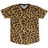 Cheetah Pattern Soccer Jersey Made In USA by Tribe Lacrosse