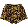Cheetah Pattern Womens & Girls Sport Shorts End Made In USA by Tribe Lacrosse