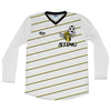 Chicago Sting 86-87 Long Sleeve Soccer Jersey Made In USA  by Tribe Lacrosse