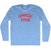 Chinese Food Adult Tri-Blend Long Sleeve T-shirt by Tribe Lacrosse
