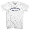 Climate Change Skeptic Womens Cotton Junior Cut T-Shirt by Tribe Lacrosse