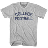 College Football Womens Cotton Junior Cut T-Shirt by Tribe Lacrosse
