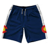 Colorado US State Flag 10" Swim Shorts Made in USA by Tribe Lacrosse