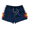 Colorado US State Flag 2.5" Swim Shorts Made in USA by Tribe Lacrosse