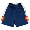 Colorado State Flag 9" Inseam Lacrosse Shorts by Tribe Lacrosse