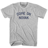 Come On Novak Womens Cotton Junior Cut T-Shirt by Tribe Lacrosse
