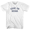 Come On Novak Womens Cotton Junior Cut T-Shirt by Tribe Lacrosse