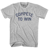Compete To Win Womens Cotton Junior Cut T-Shirt by Tribe Lacrosse