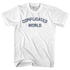 Complicated World Womens Cotton Junior Cut T-Shirt by Tribe Lacrosse