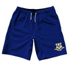 Connecticut US State Flag 10" Swim Shorts Made in USA by Tribe Lacrosse