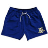 Connecticut US State Flag 5" Swim Shorts Made in USA by Tribe Lacrosse