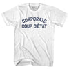 Corporate Coup D'e�tat Womens Cotton Junior Cut T-Shirt by Tribe Lacrosse